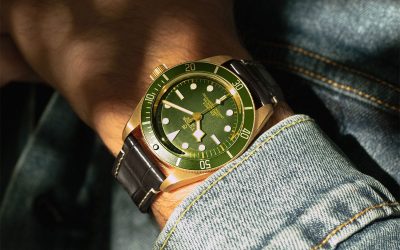 Die TUDOR Black Bay Fifty-Eight 18K mit Gehäuse aus Gelbgold