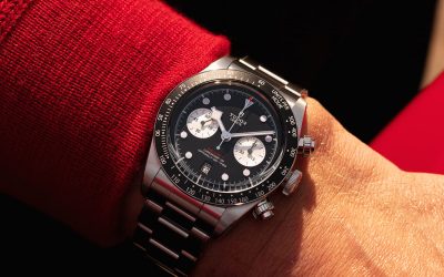 Black Bay Chrono in Edelstahl