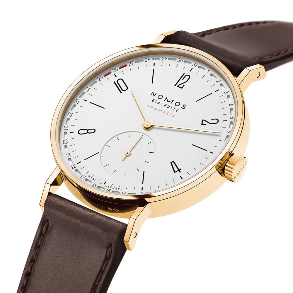 NOMOS Tangente Gold neomatik 38 Update doré
